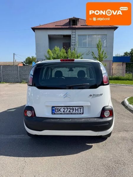 Citroen C4 Picasso, 2009 г., Дизель, 271 тыс. км, Хетчбек, Белый, Кам'янка AT-10417700 фото