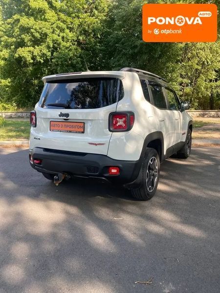 Jeep Renegade, 2015 г., Газ пропан-бутан / Бензин, 175 тыс. км, Внедорожник / Кроссовер, Белый, Черкассы AT-10400815 фото