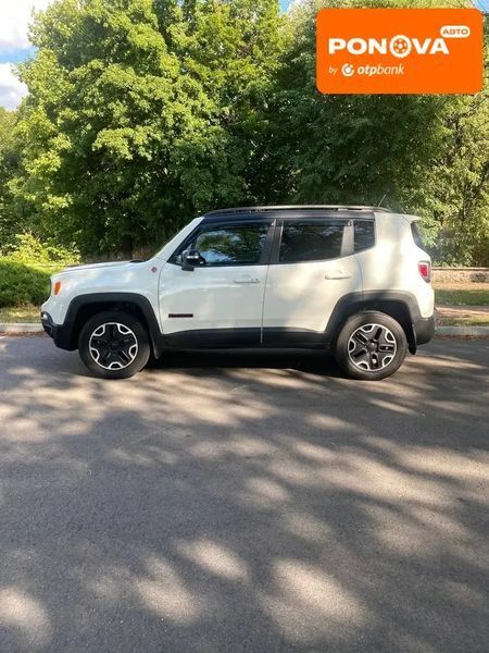 Jeep Renegade, 2015 г., Газ пропан-бутан / Бензин, 175 тыс. км, Внедорожник / Кроссовер, Белый, Черкассы AT-10400815 фото