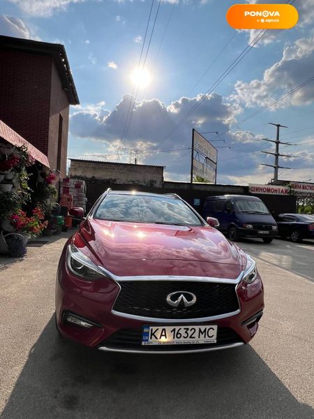 Infiniti QX30, 2017, Бензин, 1.99 л., 60 тыс. км, Внедорожник / Кроссовер, Красный, Киев Cars-Pr-62090 фото