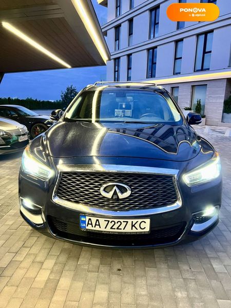 Infiniti QX60, 2016, Газ пропан-бутан / Бензин, 3.5 л., 107 тис. км, Позашляховик / Кросовер, Синій, Київ Cars-Pr-60625 фото