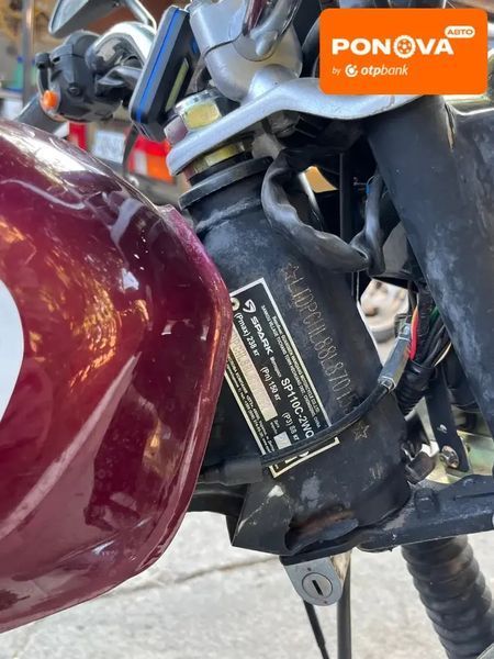 Spark SP 110-2WQ, 2020 р., Бензин, 15 тис. км, Мотоцикл Классік, Червоний, Підгайці AT-10424739 фото