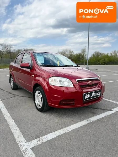 Chevrolet Aveo, 2008 г., Газ пропан-бутан / Бензин, 226 тыс. км, Седан, Красный, Запорожье AT-10416555 фото