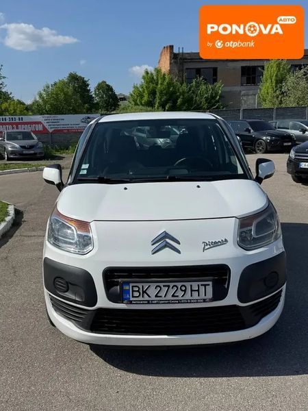 Citroen C4 Picasso, 2009 г., Дизель, 271 тыс. км, Хетчбек, Белый, Кам'янка AT-10417700 фото