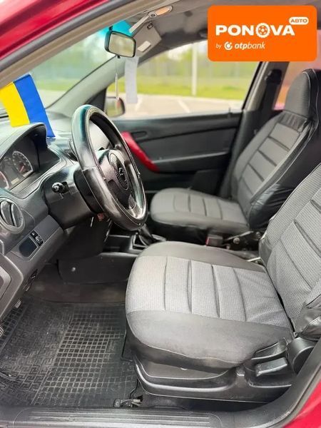 Chevrolet Aveo, 2008 г., Газ пропан-бутан / Бензин, 226 тыс. км, Седан, Красный, Запорожье AT-10416555 фото