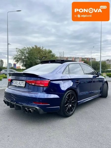 Audi S3, 2017 г., Бензин, 80 тыс. км, Седан, Синий, Днепр (Днепропетровск) AT-10402291 фото