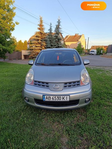 Nissan Note, 2008, Бензин, 1.4 л., 183 тис. км, Хетчбек, Сірий, Гайсин Cars-Pr-68352 фото