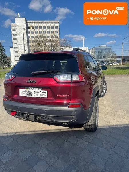 Jeep Cherokee, 2019 р., Бензин, 78 тис. км, Позашляховик / Кросовер, Червоний, Черкаси AT-10414719 фото