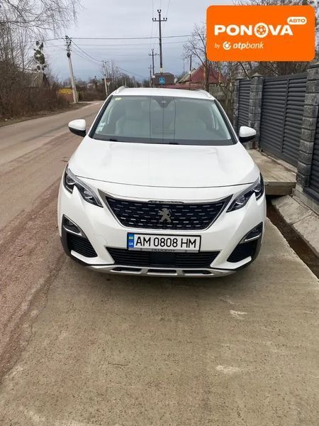 Peugeot 3008, 2018 р., Дизель, 172 тис. км, Позашляховик / Кросовер, Білий, Коростень AT-10399585 фото