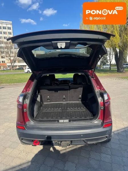 Jeep Cherokee, 2019 р., Бензин, 78 тис. км, Позашляховик / Кросовер, Червоний, Черкаси AT-10414719 фото