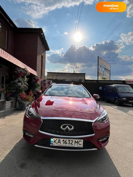 Infiniti QX30, 2017, Бензин, 1.99 л., 60 тыс. км, Внедорожник / Кроссовер, Красный, Киев Cars-Pr-62090 фото