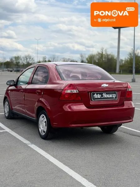 Chevrolet Aveo, 2008 г., Газ пропан-бутан / Бензин, 226 тыс. км, Седан, Красный, Запорожье AT-10416555 фото