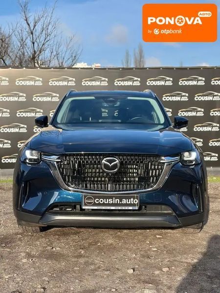 Mazda CX-90, 2024 р., Гібрид (HEV), 12 тис. км, Позашляховик / Кросовер, Синій, Київ AT-10408757 фото