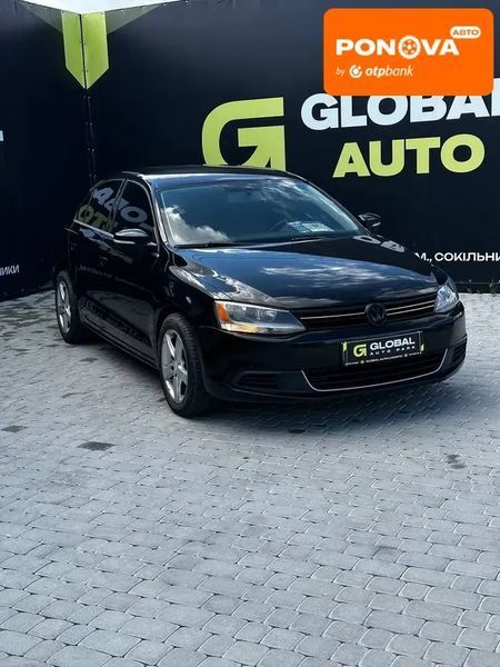 Volkswagen Jetta, 2013 р., Бензин, 243 тис. км, Седан, Чорний, Львів AT-10403052 фото