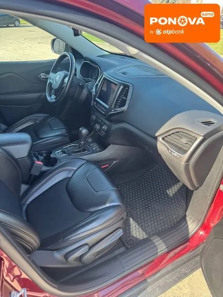 Jeep Cherokee, 2019 р., Бензин, 78 тис. км, Позашляховик / Кросовер, Червоний, Черкаси AT-10414719 фото