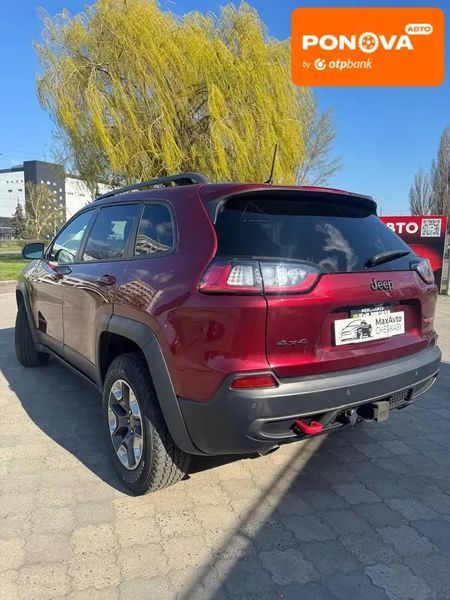 Jeep Cherokee, 2019 р., Бензин, 78 тис. км, Позашляховик / Кросовер, Червоний, Черкаси AT-10414719 фото