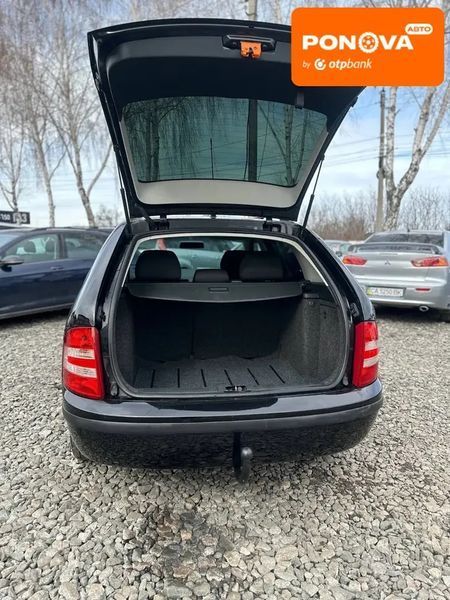 Skoda Fabia, 2005 р., Бензин, 201 тис. км, Універсал, Чорний, Сміла AT-10411200 фото