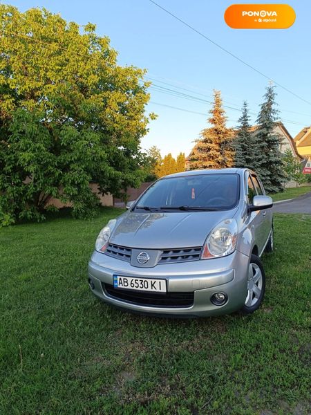 Nissan Note, 2008, Бензин, 1.4 л., 183 тыс. км, Хетчбек, Серый, Гайсин Cars-Pr-68352 фото