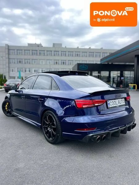Audi S3, 2017 г., Бензин, 80 тыс. км, Седан, Синий, Днепр (Днепропетровск) AT-10402291 фото