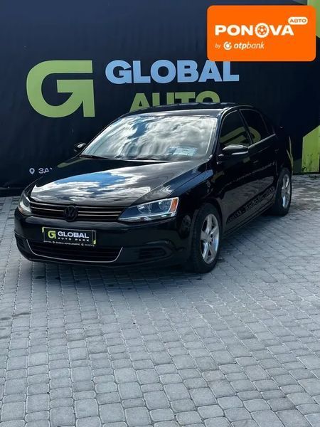 Volkswagen Jetta, 2013 р., Бензин, 243 тис. км, Седан, Чорний, Львів AT-10403052 фото