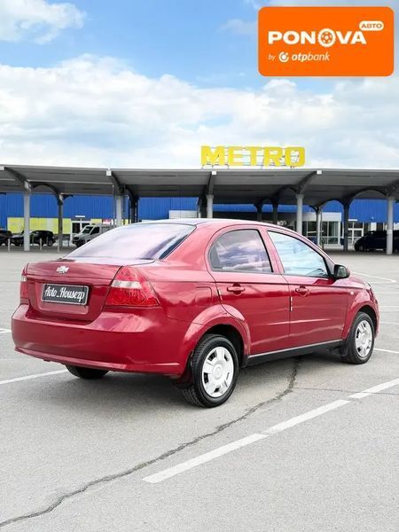 Chevrolet Aveo, 2008 г., Газ пропан-бутан / Бензин, 226 тыс. км, Седан, Красный, Запорожье AT-10416555 фото