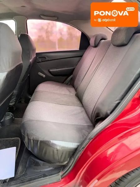 Chevrolet Aveo, 2008 г., Газ пропан-бутан / Бензин, 226 тыс. км, Седан, Красный, Запорожье AT-10416555 фото