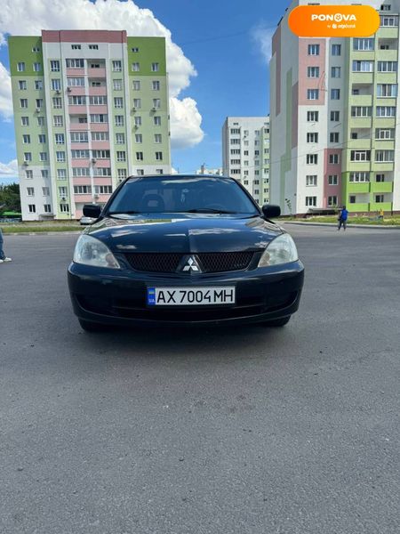 Mitsubishi Lancer, 2007, Бензин, 1.6 л., 173 тыс. км, Седан, Чорный, Харьков Cars-Pr-65851 фото