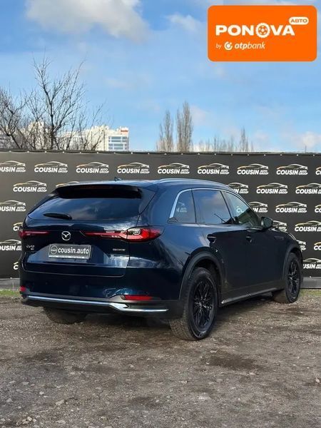 Mazda CX-90, 2024 р., Гібрид (HEV), 12 тис. км, Позашляховик / Кросовер, Синій, Київ AT-10408757 фото
