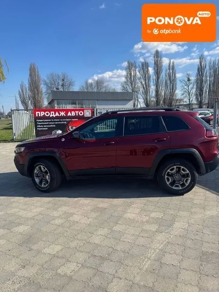 Jeep Cherokee, 2019 р., Бензин, 78 тис. км, Позашляховик / Кросовер, Червоний, Черкаси AT-10414719 фото