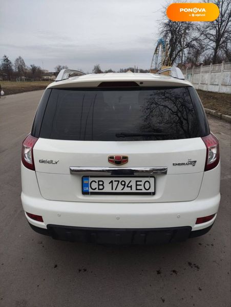 Geely Emgrand X7, 2013, Бензин, 2 л., 57 тис. км, Позашляховик / Кросовер, Білий, Прилуки Cars-Pr-58046 фото