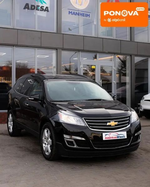 Chevrolet Traverse, 2017 р., Бензин, 115 тис. км, Позашляховик / Кросовер, Чорний, Чернівці AT-10407291 фото