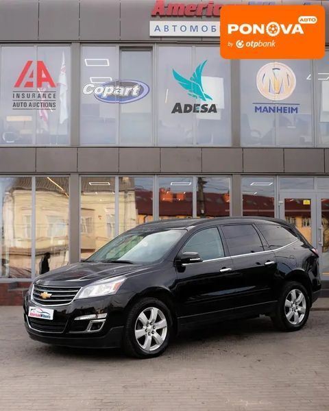 Chevrolet Traverse, 2017 р., Бензин, 115 тис. км, Позашляховик / Кросовер, Чорний, Чернівці AT-10407291 фото