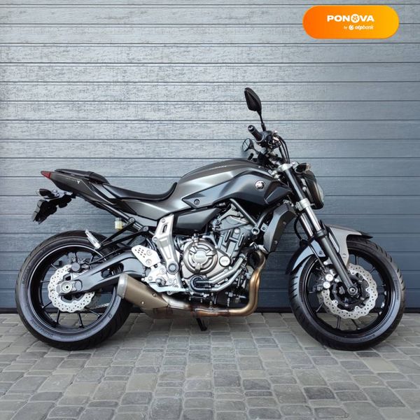 Yamaha MT-07, 2016, Бензин, 700 см³, 47 тис. км, Мотоцикл Без обтікачів (Naked bike), Сірий, Біла Церква moto-37894 фото