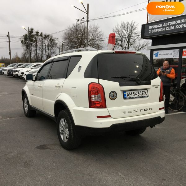 SsangYong Rexton, 2014, Дизель, 2 л., 228 тис. км, Позашляховик / Кросовер, Білий, Житомир 21872 фото