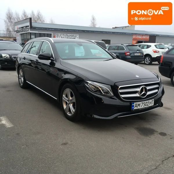 Mercedes-Benz E-Class, 2016 р., Дизель, 343 тис. км, Універсал, Чорний, Житомир AT-10414519 фото