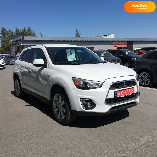 Mitsubishi Outlander Sport, 2015, Бензин, 2 л., 155 тыс. км, Внедорожник / Кроссовер, Белый, Житомир 47221 фото