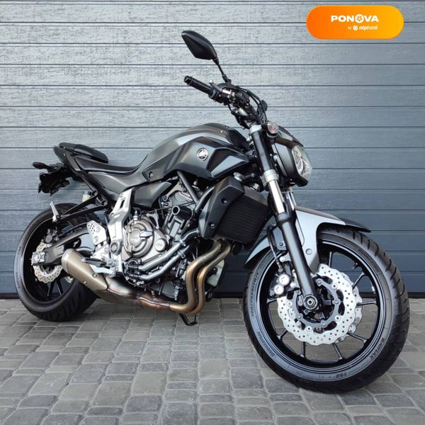 Yamaha MT-07, 2016, Бензин, 700 см³, 47 тыс. км, Мотоцикл Без обтікачів (Naked bike), Серый, Белая Церковь moto-37894 фото