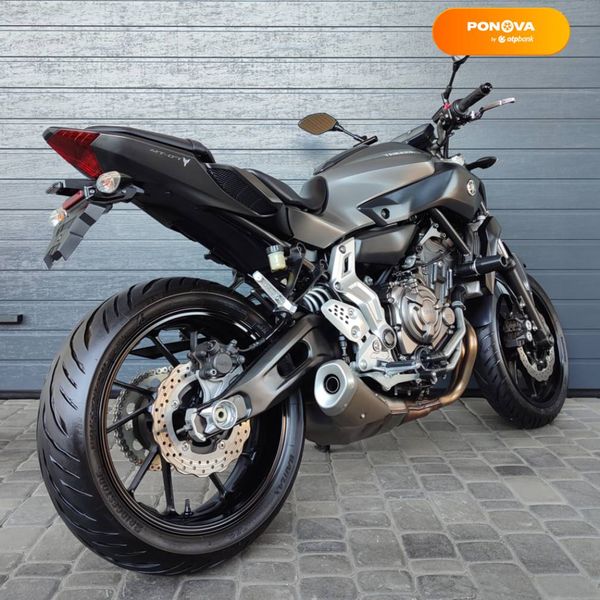 Yamaha MT-07, 2016, Бензин, 700 см³, 47 тыс. км, Мотоцикл Без обтікачів (Naked bike), Серый, Белая Церковь moto-37894 фото