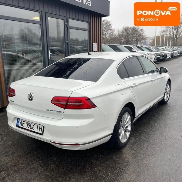 Volkswagen Passat, 2017 р., Дизель, 256 тис. км, Седан, Білий, Дніпро (Дніпропетровськ) AT-10404635 фото