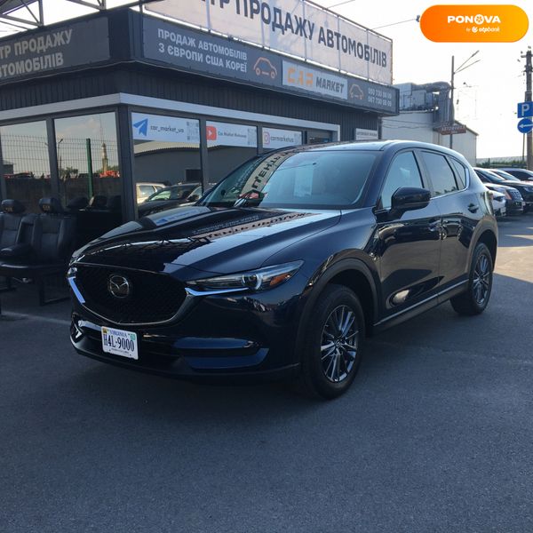 Mazda CX-5, 2020, Бензин, 2.5 л., 57 тис. км, Позашляховик / Кросовер, Синій, Житомир 53511 фото