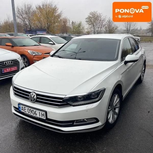 Volkswagen Passat, 2017 р., Дизель, 256 тис. км, Седан, Білий, Дніпро (Дніпропетровськ) AT-10404635 фото