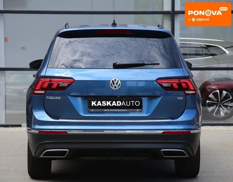 Volkswagen Tiguan Allspace, 2017 р., Бензин, 136 тис. км, Позашляховик / Кросовер, Синій, Харків AT-10418000 фото
