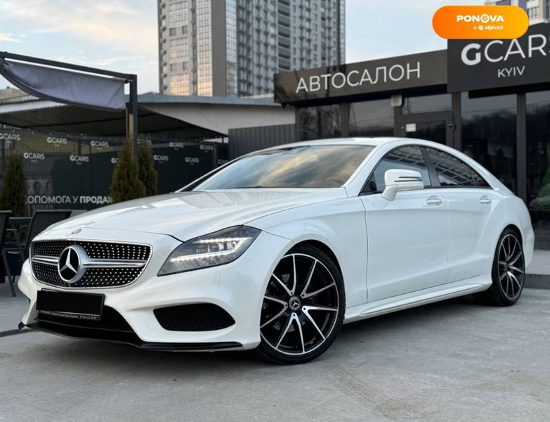 Mercedes-Benz CLS-Class, 2015, Бензин, 2.99 л., 129 тыс. км, Седан, Белый, Киев 42177 фото