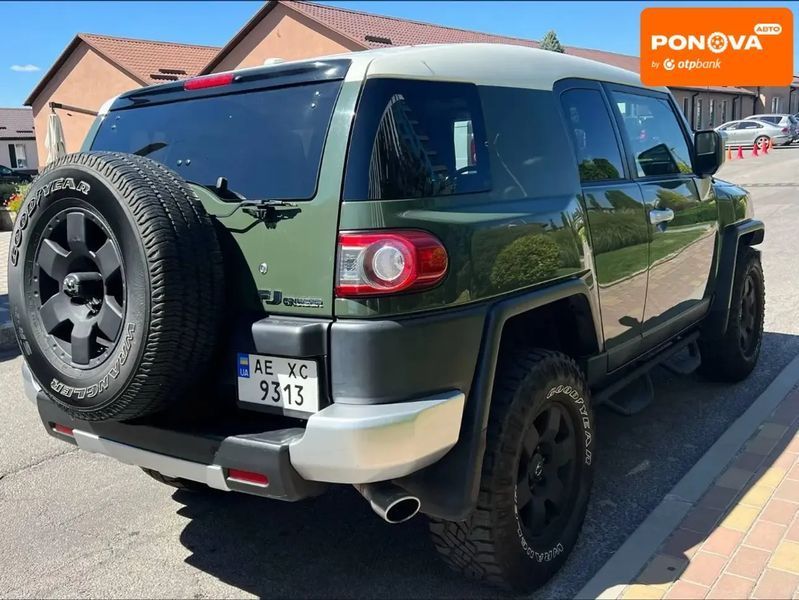 Toyota FJ Cruiser, 2013 г., Бензин, 150 тыс. км, Внедорожник / Кроссовер, Зеленый, Днепр (Днепропетровск) AT-10407050 фото