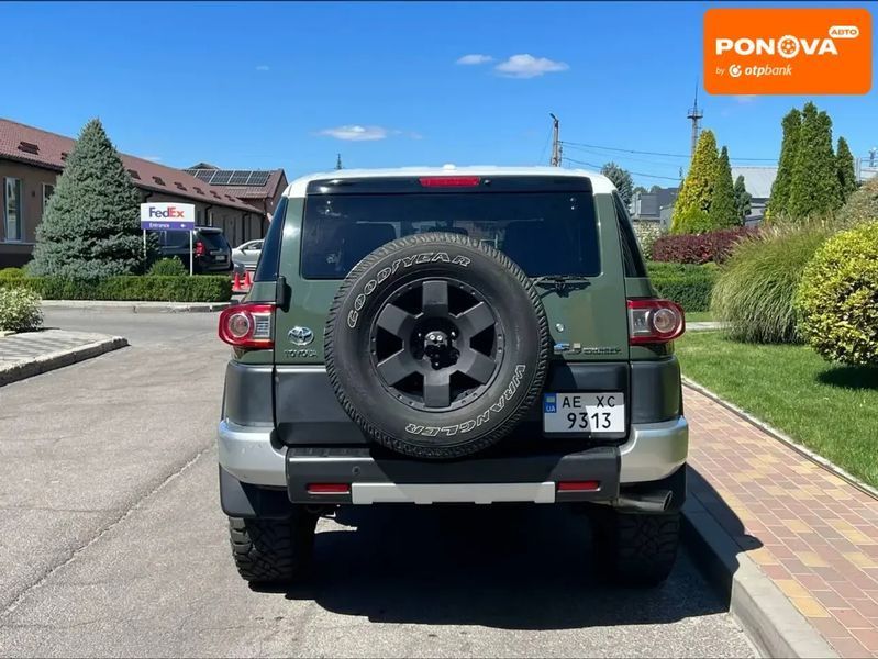 Toyota FJ Cruiser, 2013 г., Бензин, 150 тыс. км, Внедорожник / Кроссовер, Зеленый, Днепр (Днепропетровск) AT-10407050 фото