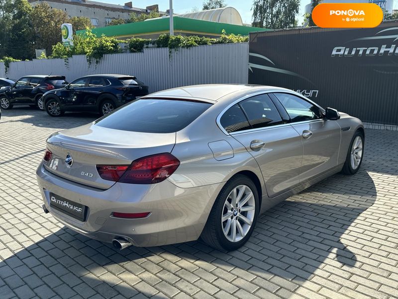 BMW 6 Series Gran Coupe, 2015, Бензин, 3 л., 98 тис. км, Купе, Сірий, Вінниця 46710 фото