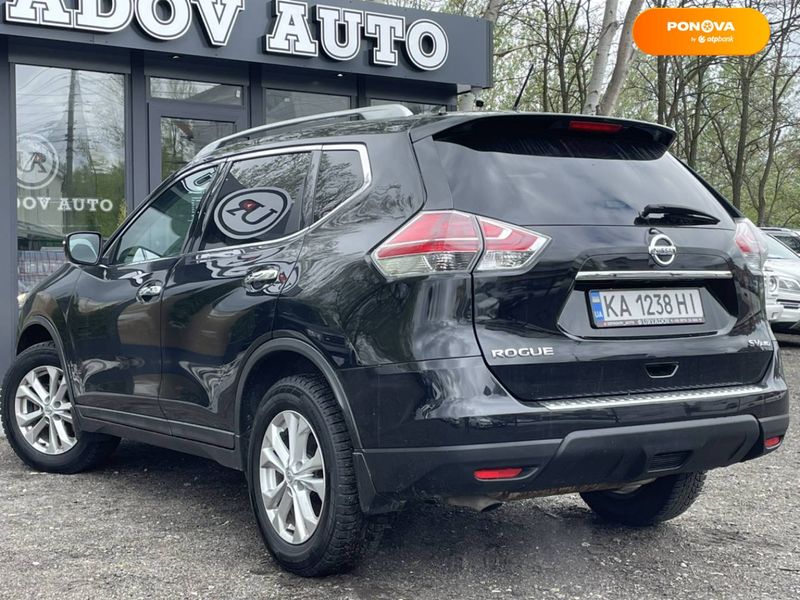 Nissan Rogue, 2016, Бензин, 2.49 л., 134 тис. км, Позашляховик / Кросовер, Чорний, Київ 40927 фото