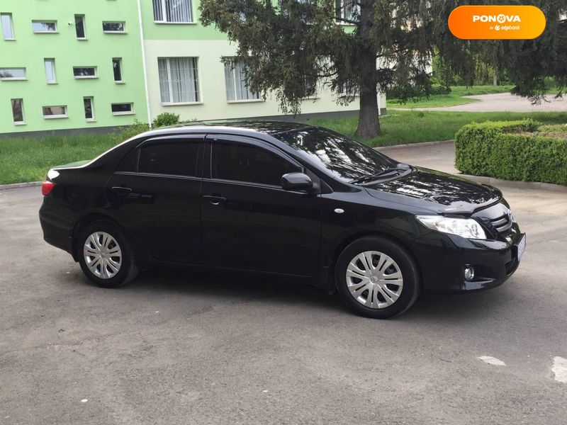 Toyota Corolla, 2009, Бензин, 1.6 л., 183 тыс. км, Седан, Чорный, Тульчин Cars-Pr-65964 фото