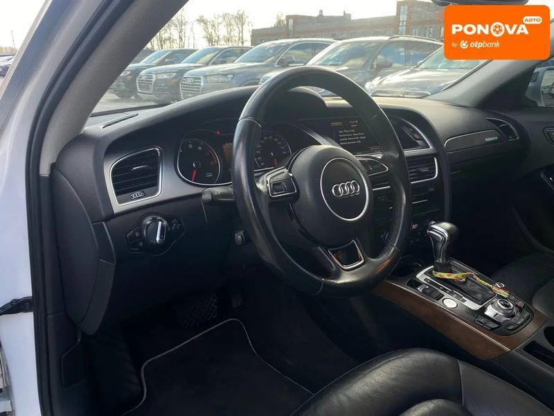 Audi A4, 2015 р., Бензин, 203 тис. км, Седан, Білий, Київ AT-10419079 фото