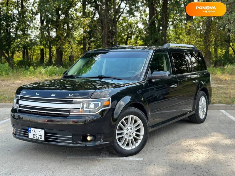 Ford Flex, 2014, Газ пропан-бутан / Бензин, 3.5 л., 4 тыс. км, Внедорожник / Кроссовер, Чорный, Киев 14272 фото